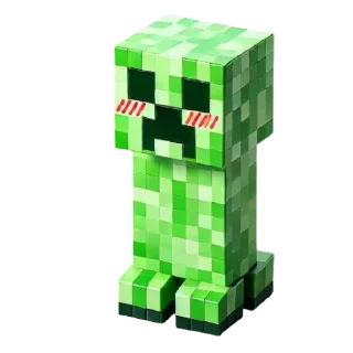 ☺️ emoji Крипер (@StickersMinecraft) Telegram sticker 16 of 32
