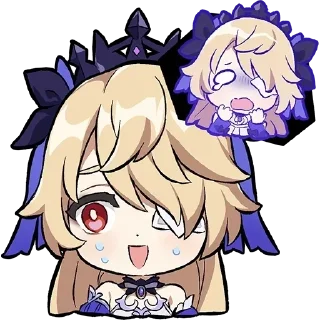 😵 emoji ГЕНШИН ИНФО 2 Telegram sticker 23 of 114