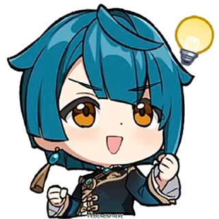 💡 emoji ГЕНШИН ИНФО 2 Telegram sticker 5 of 114