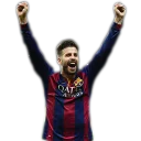 ✊ emoji Barcelona Telegram sticker 13 of 20