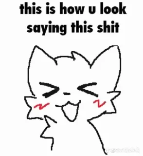 Sticker from that shit fr