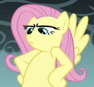 😡 emoji fluttershy by @dnevnikaykusa Telegram sticker 19 of 23