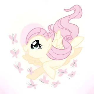 Sticker from ꒰ Fluttershy ꒱ @plusikradom !