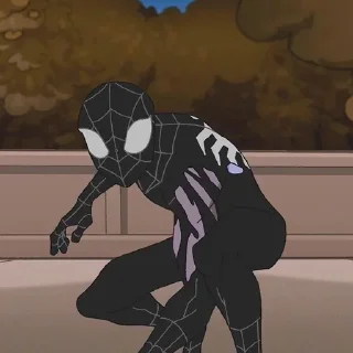 ⚫ emoji Black C. Spider-Man / @Earth_928 Telegram sticker 7 of 50