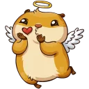 😇 emoji Влюблённый Сеня :: @stickroom Telegram sticker 5 of 24