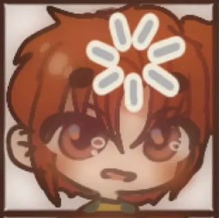 🌟 emoji chibi kitsu 🍓 Telegram sticker 16 of 37