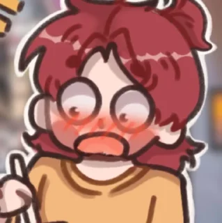 🌟 emoji chibi kitsu 🍓 Telegram sticker 21 of 37