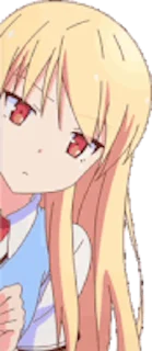 😏 emoji anime @freetopsticker Telegram sticker 14 of 41