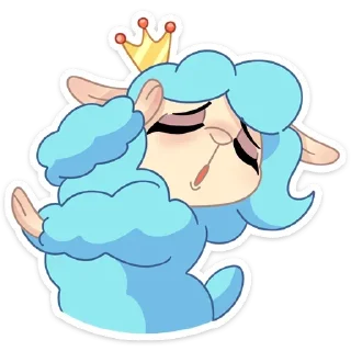🙅‍♂️ emoji Принцесса Элеонора (@TgSticker) Telegram sticker 15 of 48