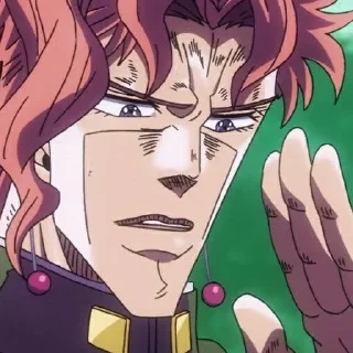 🍒 Noriaki Kakyoin @diosstickers, Telegram sticker 17 of 120