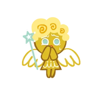 🌟 Angel Cookie, Telegram sticker 13 of 21