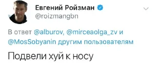 🗣 emoji Цитаты Ройзмана Telegram sticker 22 of 48