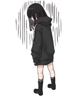 😩 emoji @dangokimochi Yurudara-chan & Yurudara-kun Telegram sticker 19 of 46