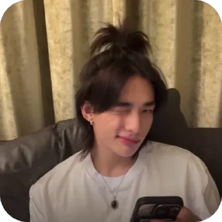 😉 emoji Hyunjin Telegram sticker 9 of 69
