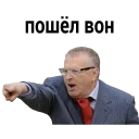 🖕 emoji Жириновский @CTikeri Telegram sticker 14 of 17