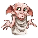 🤷‍♂️ emoji Dobby Telegram sticker 13 of 20