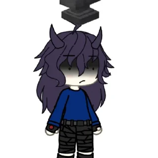 😄 emoji Гачимучи с пикчей Telegram sticker 6 of 9