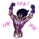 😍 emoji JoJo`s Bizarre Adventures Telegram sticker 19 of 23