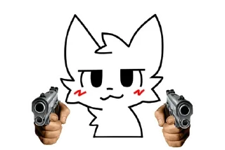 🔫 emoji https://t.me/guculskifurry Telegram sticker 5 of 16