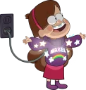 Sticker from Gravity Falls