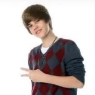 ✌️ Justin Bieber, стикер Telegram 15 из 16
