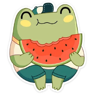 😒 emoji Летний Хоппер :: @stickroom Telegram sticker 18 of 48