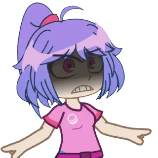 😤 emoji Default Girl Telegram sticker 7 of 30