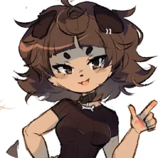 👄 Mimi от @Dobendan, sticker Telegram 10 sur 45