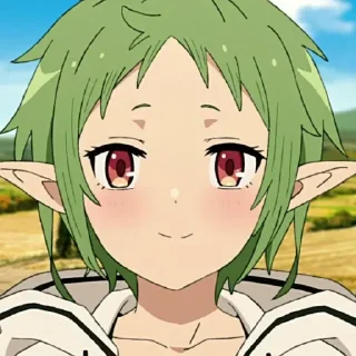 ☺️ emoji @anime_stickerr Реинкарнация безработного Telegram sticker 20 of 30