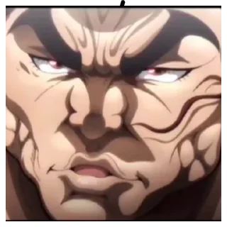 😒 emoji Yujiro_Hanma Telegram sticker 11 of 11