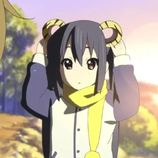 🐾 Azusa Nakano @kiwiys, стікер Telegram 5 з 120