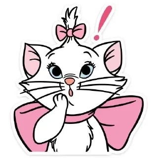 ❤️ Кошечка Мари, Telegram sticker 14 of 24