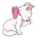 🐾 emoji Кошечка Мари от @stickers_vk Telegram sticker 5 of 36
