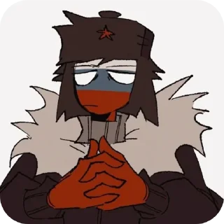 🔳 emoji Russia || Cr arts: mr sandman Telegram sticker 12 of 73