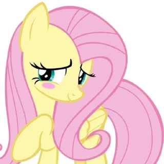 🐇 флаттершай для 🦀❣️, Telegram sticker 20 of 49