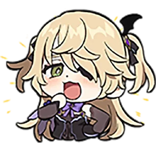 😃 emoji Genshin Impact Stickers Telegram sticker 16 of 120