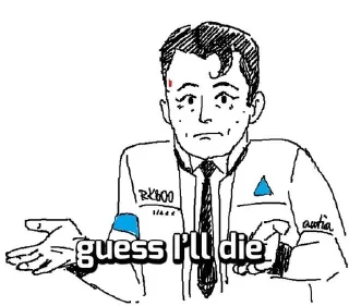 🤷 emoji autiaconart dbh Telegram sticker 22 of 35