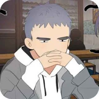 🩶 emoji Li huan by @God_hedgehogs Telegram sticker 11 of 24