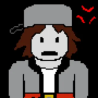🌟 emoji Дибил с кастрюлей на голове @JustMeloll Telegram sticker 11 of 50