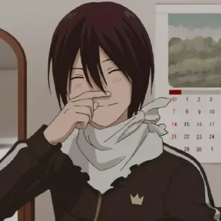 Sticker from Ято @anime_stickerr