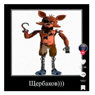 😄 emoji Фнаф Telegram sticker 7 of 55