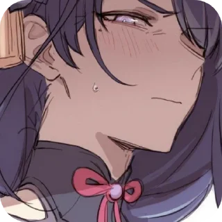 💇 emoji ×--⟩⟨^•|~Мяв~|•^⟩⟨--× Telegram sticker 16 of 62