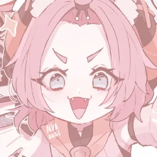 💮 emoji ―`⌑𝑫𝒊𝒐𝒏𝒂 | 𝒃𝒚 𝑲𝒂𝒚 ✉ˊ― Telegram sticker 9 of 120