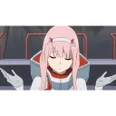 🤷‍♀️ emoji Zero Two Telegram sticker 21 of 25