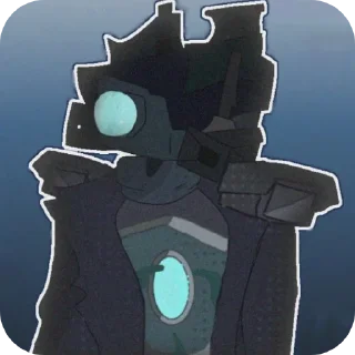 😎 emoji Титан камера мен Telegram sticker 19 of 105