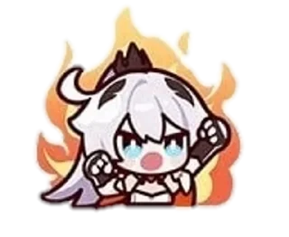 Sticker from honkai stickers