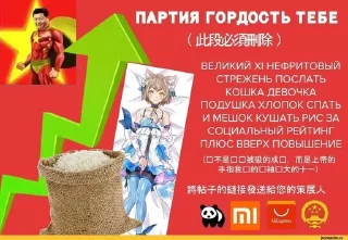 Китай Партия sticker 4