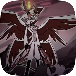🌟 emoji БОЛЬШЕ ⇨ @CLOOBHUB ЛЮЦИФЕР ОТЕЛЬ ХАЗБИН LUCIFER ТГ Telegram sticker 18 of 35