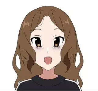 😁 emoji Мор! Гяру Telegram sticker 8 of 41