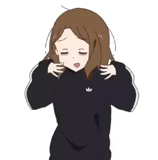 😷 emoji Мор! Гяру Telegram sticker 14 of 41